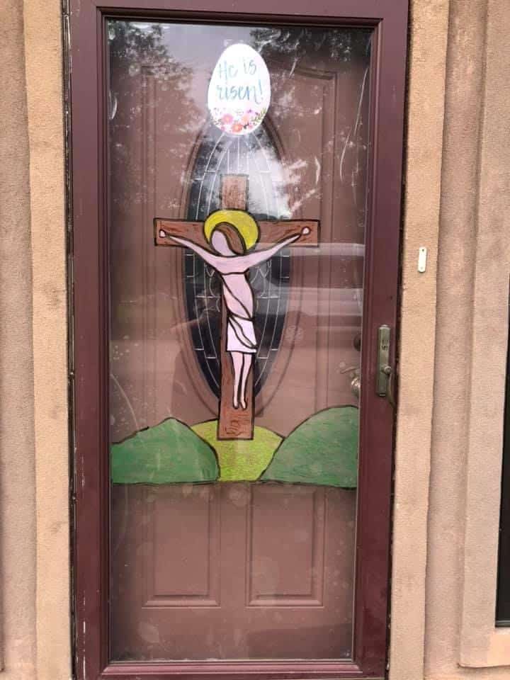 Temporary Window Paint Recipe (Paint A Cross For Easter!)